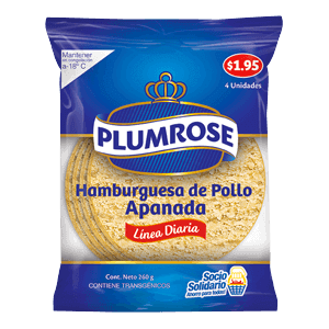 Hamburguesa de Pollo Apanada 260g